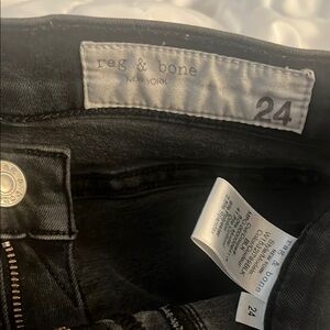 Rag & Bone Classic Black Denim